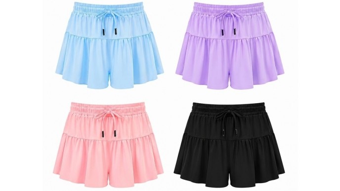 Girls Flowy Shorts 50% OFF at checkout