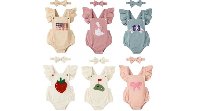 These Baby Rompers Are TOO Cute
