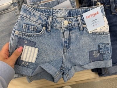 Patchwork Denim Shorts – Only $15 at Target