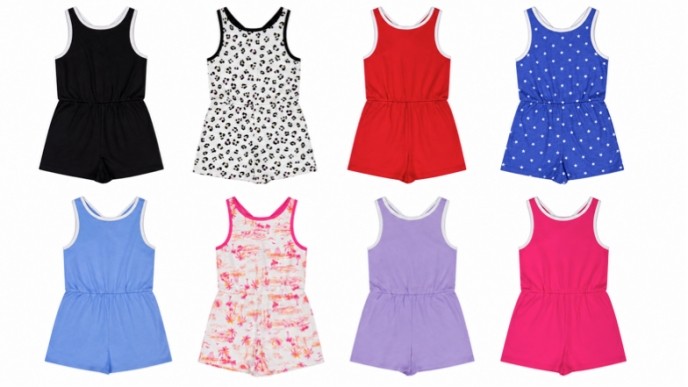 These Cute Girls Summer Rompers Are Only $7.98 at Walmart!