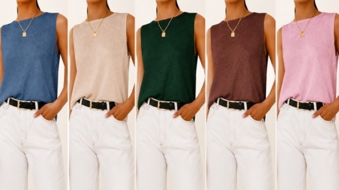 These Viral Summer Tanks Drop to Around $9-$10 at Checkout