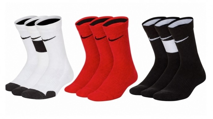 Kids Nike Elite Dri-FIT Basketball Socks Are Dropping to $12 for a 3-Pack