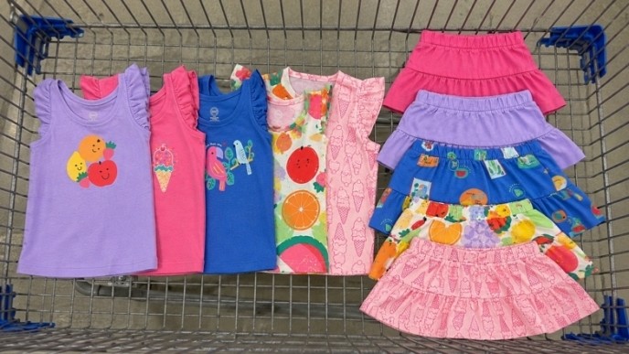 These Adorable Wonder Nation Toddler Scooter Skirts Are Just $4.98 at Walmart