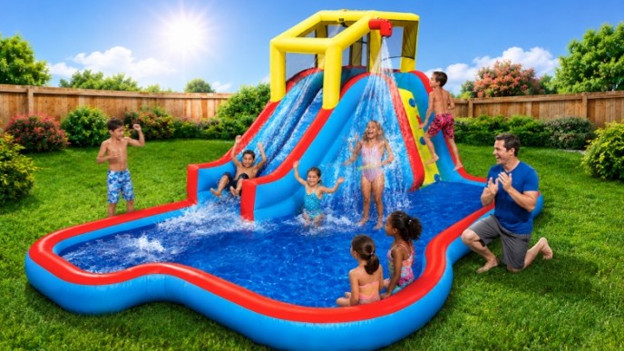 This Banzai Slide ‘N Soak Splash Park Is 50% OFF at Kohl’s + You’ll Get Kohl’s Cash Too