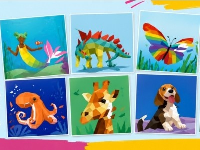 Paint by Sticker Kids Books on Sale