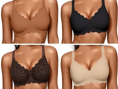 Soft Seamless Jelly Bras Around $8