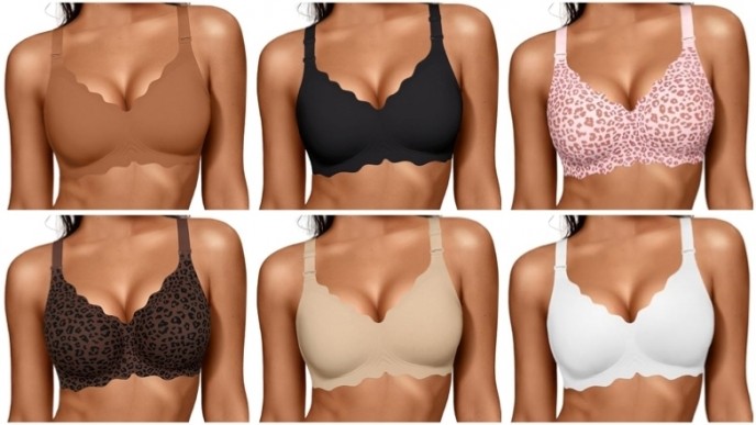 Soft Seamless Jelly Bras Around $8