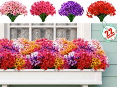 Pretty Artificial Flowers 50% OFF
