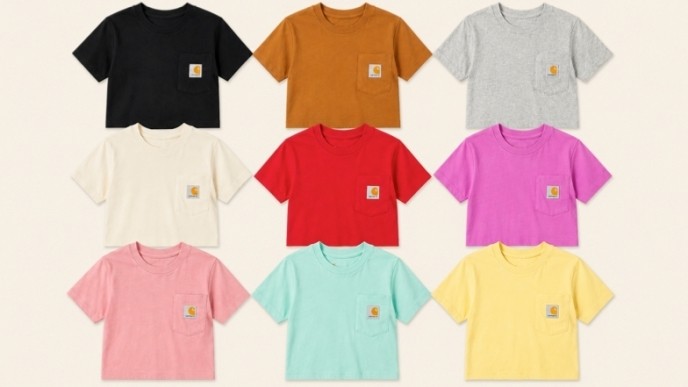 Toddler Carhartt Pocket Tees Only $8.24