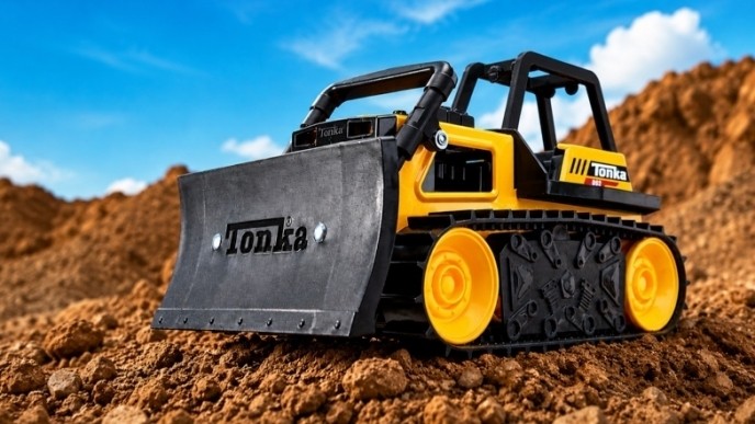 Tonka Steel Bulldozer Drops to Just $14.99 (50% Off!)