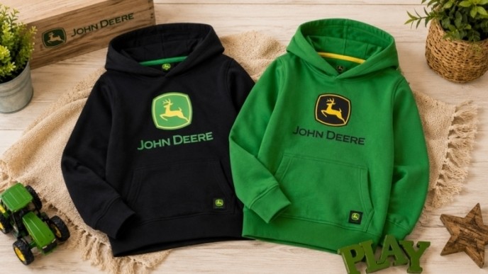 Boys' John Deere Hoodies on Clearance for Just $7.64