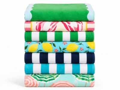 Crown & Ivy Big Beach Towels ONLY $11.99