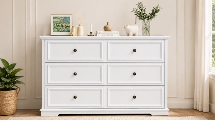 Valera 6-Drawer Dresser on Sale for Just $174.99 at Wayfair