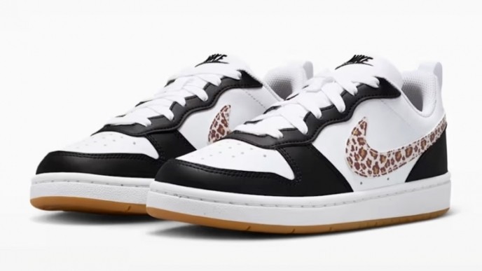 Nike Leopard Swoosh Shoes $51.75
