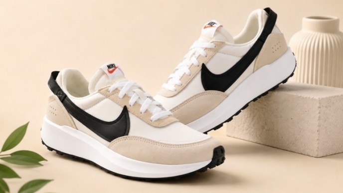 Nike Waffle Debut Sneakers Are Just $33 in 5-7.5 Sizes (Use Code DAYONE!)
