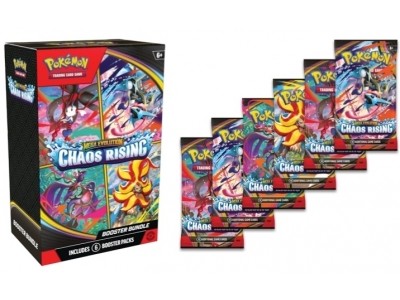 Pokémon Chaos Rising Booster Bundle on drop!