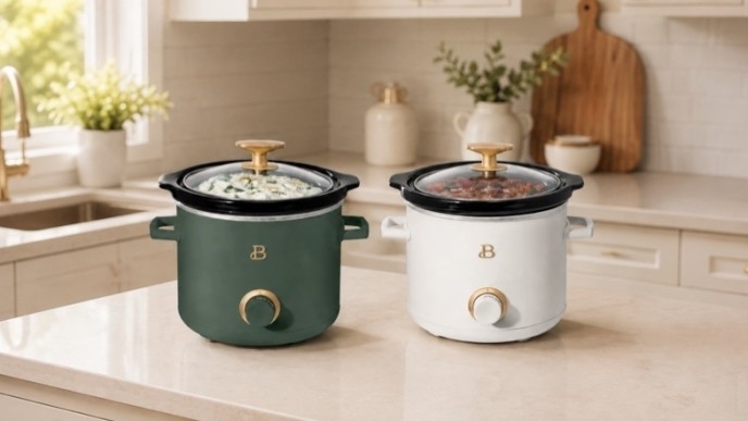 $25 Beautiful by Drew Barrymore 2-Pack Slow Cookers at Walmart