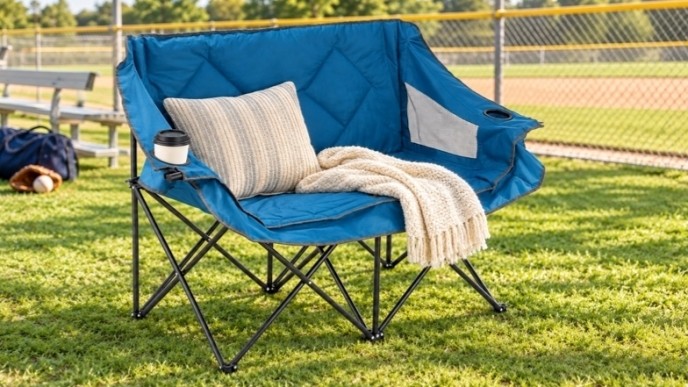 Double Camping Chair Loveseat Drops to $39.99 at Amazon