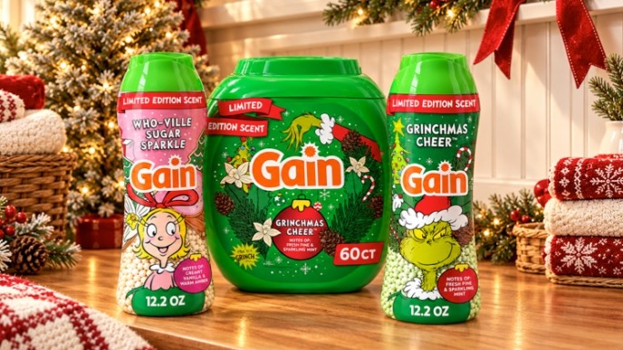 Gain Grinch Laundry Collection Is Here