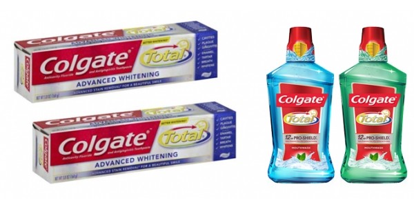 8-Pack Colgate Total Whitening Toothpaste $14 + $5 Gift Card @ Target