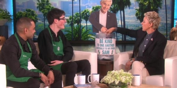 Sam, Starbucks Barista With Autism, Meets Ellen For An Amazing Surprise