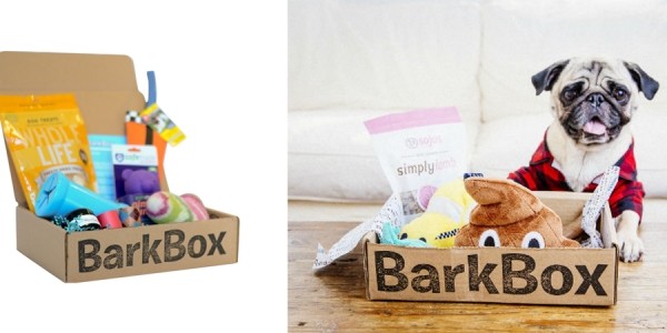 Get Monthly Goody Boxes For Your Dogs from $20 @ BarkBox