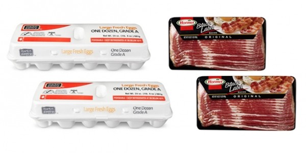 50% Off Hormel Bacon and Market Pantry Eggs @ Target