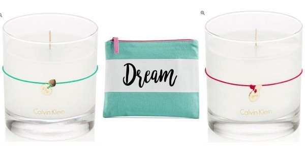 Calvin Klein Candles $10 Shipped + Free Cosmetic Pouch @ Macy's