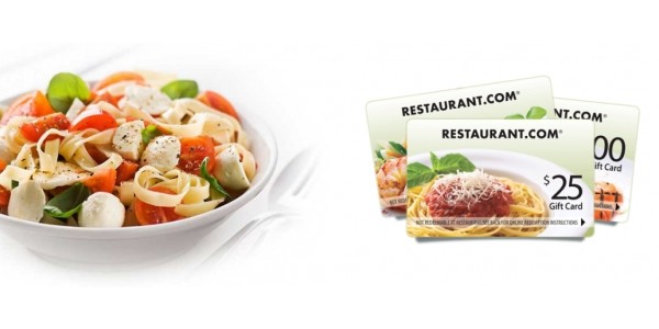 $25 Restaurant Certificate $2 @ Restaurant.com