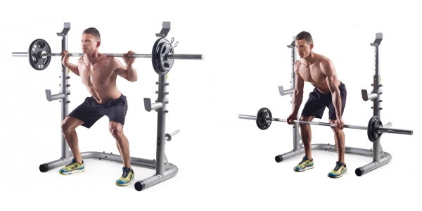 Gold's Gym Olympic Workout Rack $87 @ Walmart