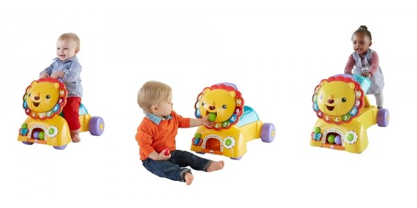 Fisher-Price 3-in-1 Sit, Stride & Ride Lion $26 @ Amazon