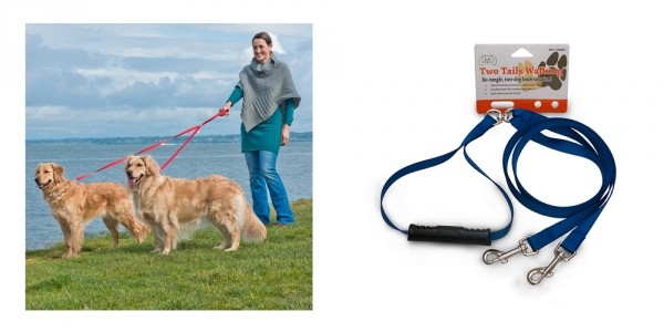 No-Tangle Dual Dog Leash $5.99 @ Tanga