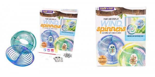 Made By Me Paint And Display Wind Spinners $3.89 @ Amazon