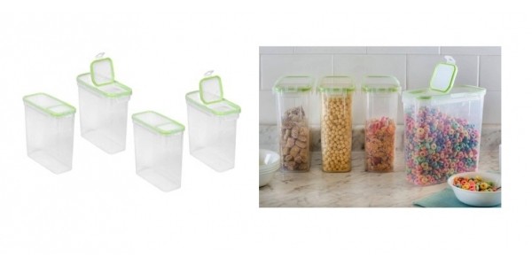 Snapware Airtight Plastic 15.3-Cup Fliptop Food Storage Container 4-Pack $12 @ Walmart