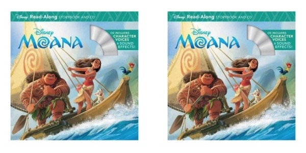 Moana Read-Along Storybook & CD $3 @ Walmart / Amazon