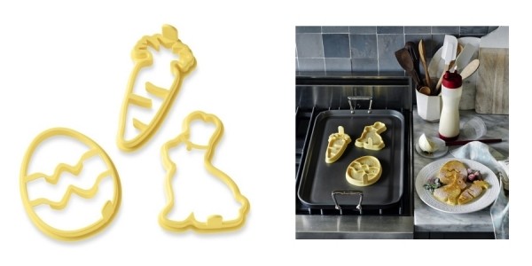 Easter Silicone Pancake Mold Set $10 @ Williams Sonoma