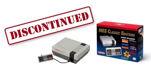 Nintendo NES Classic Editions Discontinued!