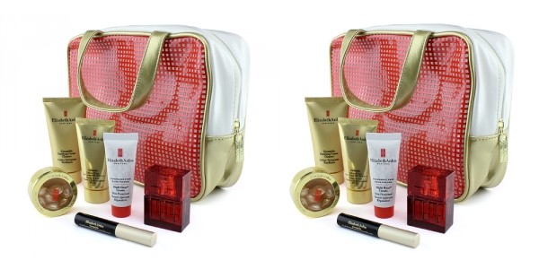 7 Piece Elizabeth Arden Cosmetic Bag And Makeup Gift Set $21 @ Tanga