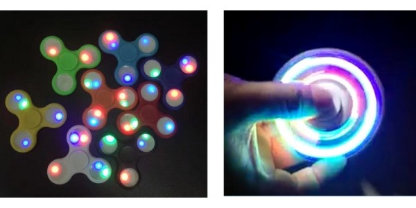 Light Up Fidget Spinners $6 Shipped @ eBay