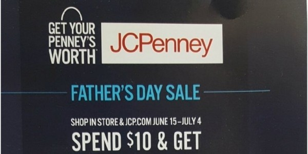 $10 Off $10 Coupon @ JC Penney