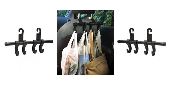 Backseat Car Headrest Multi-Hangers $10 @ Amazon
