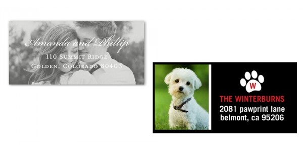 Today Only Free Personalized Address Labels @ Shutterfly