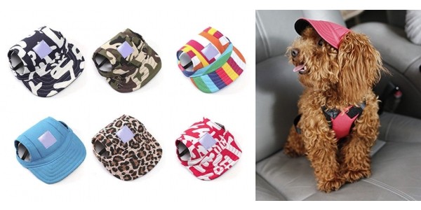 Dog Baseball Caps Just $3 Each @ Wish