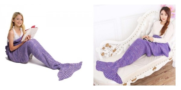 Big Mermaid Tail Blanket $6 (w/ Code) @ Amazon