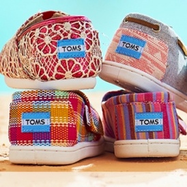40% Off Toms Shoes @Zulily!