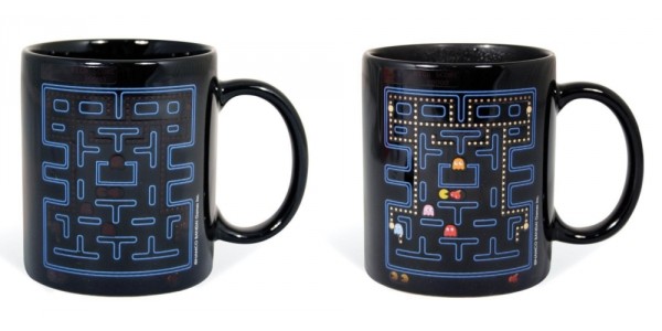Pac-Man Heat Changing Mug $6 @ Amazon