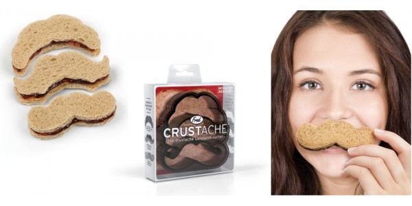 Crustache Mustache Shaped Sandwich Crust Cutter $7 @ Newegg
