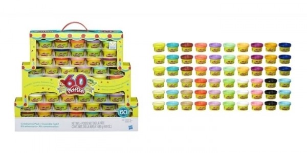 Play-Doh 60th Anniversary 60 Pack Only $15 @ Walmart