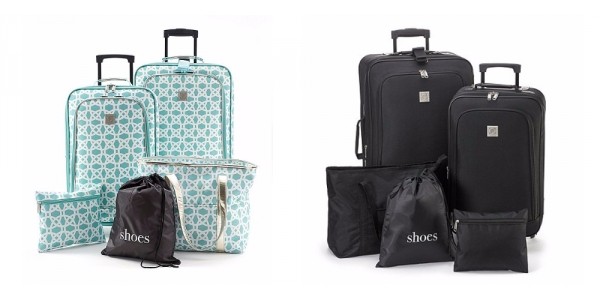 TravelQuarters 5 Piece Luggage Set $45 (w/ Code) @ Bon-Ton