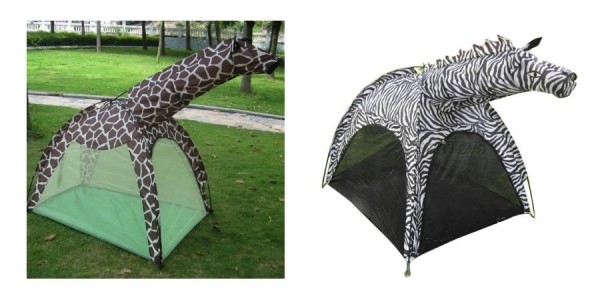 Portable Giraffe (Or Zebra) Play Tent $29 Shipped @ eBay